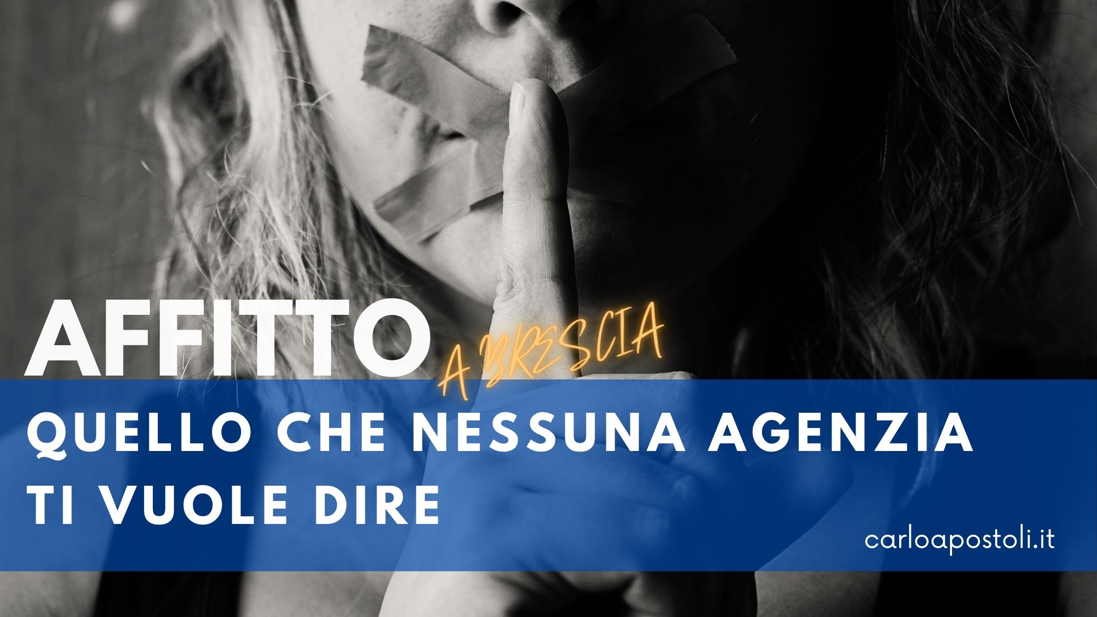 AFFITTO QUELLO CHE NESSUNA AGENZIA VUOLE DIRTI